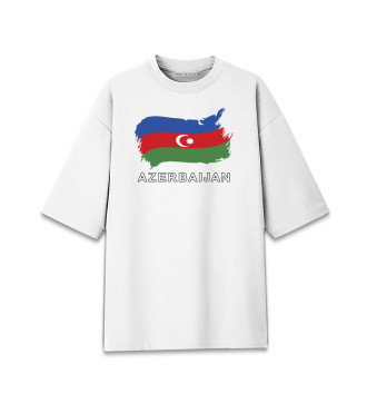 Хлопковая футболка оверсайз Азербайджан