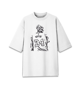 Женская Хлопковая футболка оверсайз Kobe Bryant