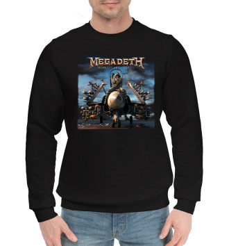 Мужской Хлопковый свитшот Megadeth