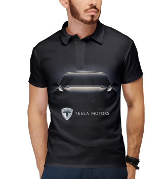Мужское Поло Tesla Model 3