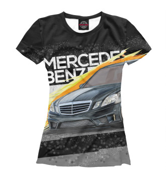 Женская Футболка Mercedes-benz E-class
