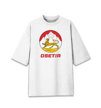 Хлопковая футболка оверсайз Северная Осетия Алания
