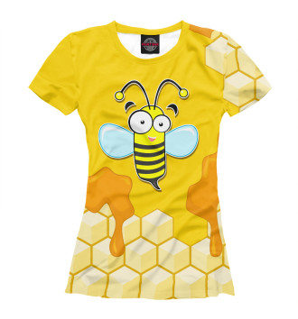 Футболка для девочек Пчелка