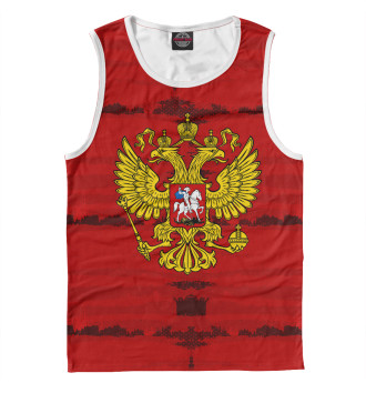 Мужская Майка Russia collection red