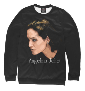 Женский Свитшот Angelina Jolie