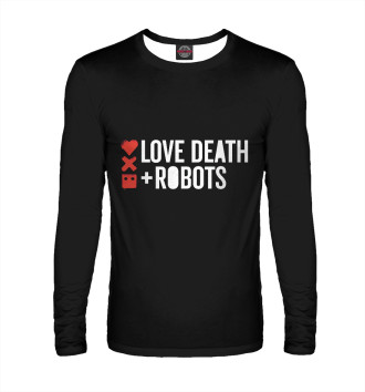 Мужской Лонгслив Любовь, смерть и роботы