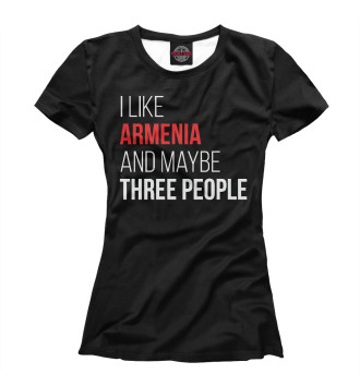 Футболка I Llke Armenia