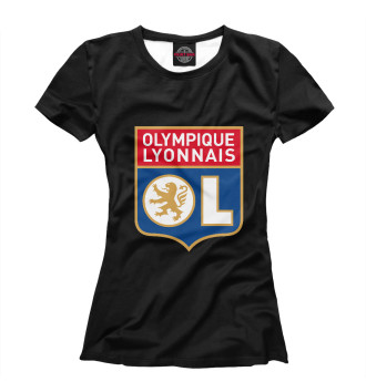 Футболка для девочек Olympique lyonnais