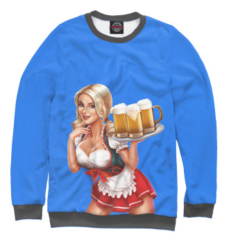 Свитшот Girl with beer