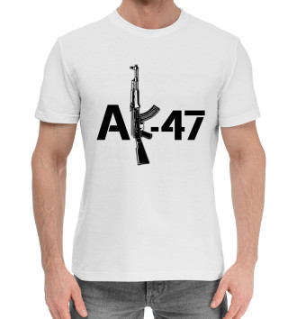 Мужская Хлопковая футболка АК-47