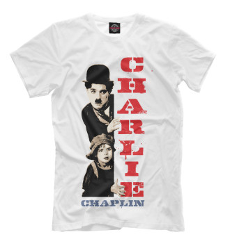 Футболка для мальчиков Чарли Чаплин