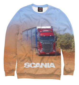 Женский Свитшот Scania