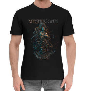 Мужская Хлопковая футболка Meshuggah