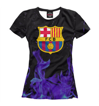 Футболка для девочек Barcelona Fire