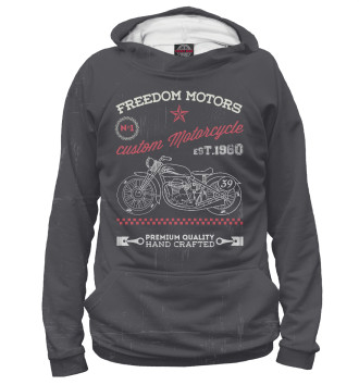 Худи для девочек Freedom Motors
