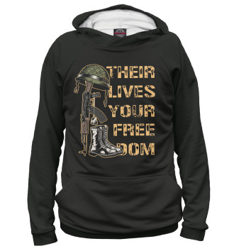 Худи Their lives your freedom