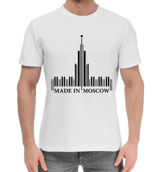 Хлопковая футболка Made in Moscow