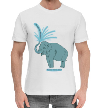 Хлопковая футболка Слониха