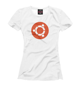 Футболка для девочек Ubuntu Logo