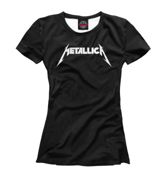 Женская Футболка Metallica(на спине)
