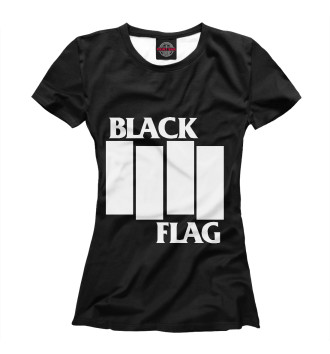 Женская Футболка Black Flag