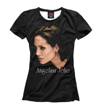 Футболка для девочек Angelina Jolie