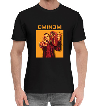 Мужская Хлопковая футболка Eminem