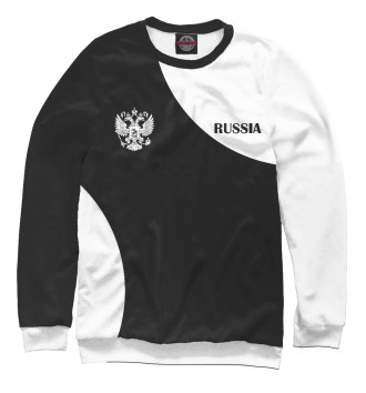 Женский Свитшот Russia Black&White