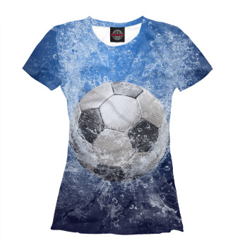 Футболка для девочек Взрывной мяч