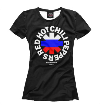 Футболка для девочек Red Hot Chili Peppers Moscow 2016