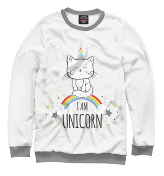 Свитшот для девочек Unicorn Cat