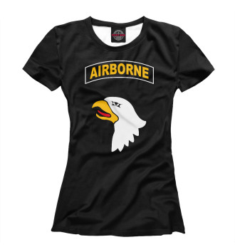 Женская Футболка 101е Airborne