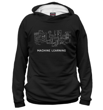 Худи для девочек Machine learning
