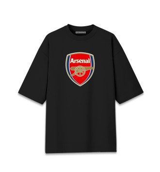 Мужская Хлопковая футболка оверсайз Arsenal