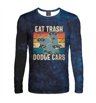 Лонгслив Eat Trash Dodge Cars