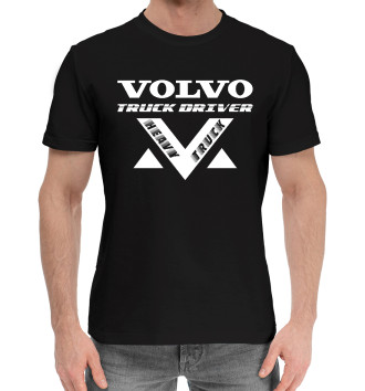 Мужская Хлопковая футболка Volvo