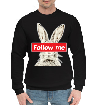 Хлопковый свитшот Кролик Follow me