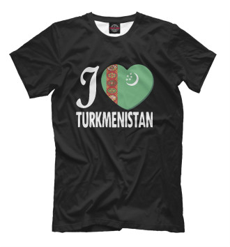 Мужская Футболка Туркмения