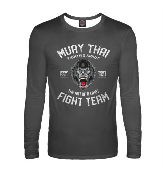 Мужской Лонгслив Muay Thai Fight Gorilla