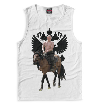 Майка для мальчиков Путин на лошади