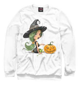 Свитшот Girl with pumpkin