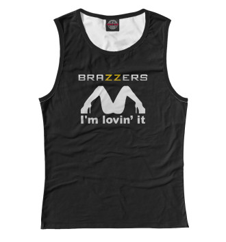 Майка для девочек Brazzers i'm lovin' it