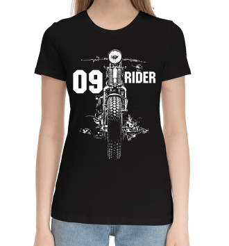 Хлопковая футболка 09 rider