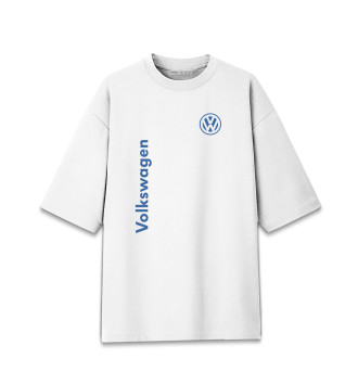 Женская Хлопковая футболка оверсайз Volkswagen