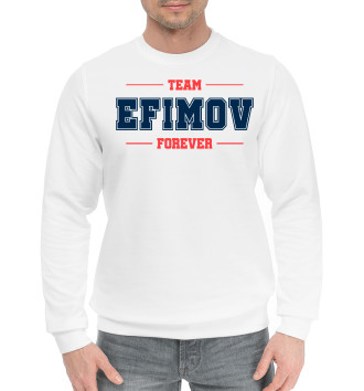 Мужской Хлопковый свитшот Team Efimov