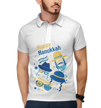 Поло Happy Hanukkah
