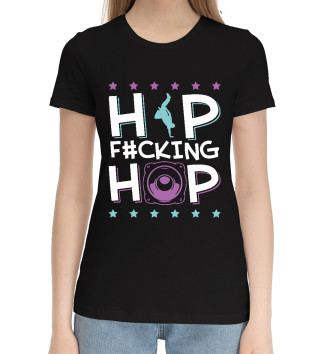 Хлопковая футболка Hip Hop