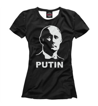 Женская Футболка Putin