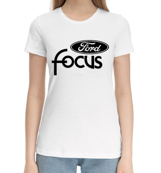 Хлопковая футболка Ford Focus