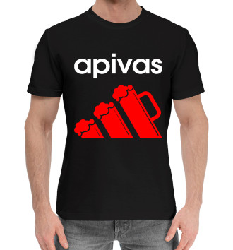 Хлопковая футболка Apivas